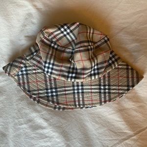 Faux Burberry Bucket Hat